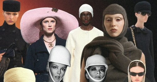 How to Wear Hats, As Seen on the Runways