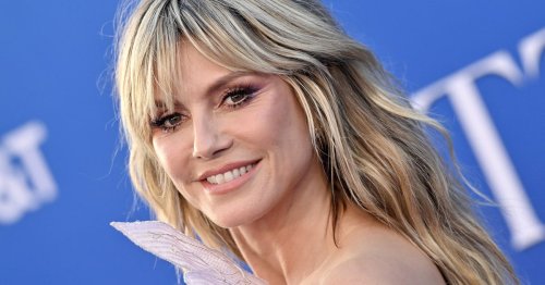 Heidi Klum’s Slinky Leopard Catsuit Was Peak “Mob Wife”