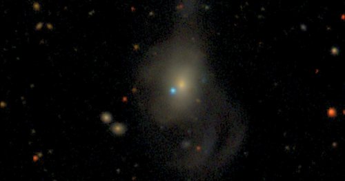 Astronomers glimpse a rare flashing light from deep space