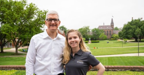 I Invited Tim Cook to Speak At My Graduation. He Gave Me This Advice