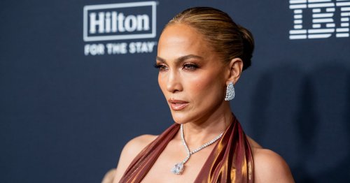 J.Lo's Plunging Suit Was A Spicy Take On Corpcore