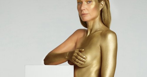 Gwyneth Paltrow Shares Gilded Nudes in Honor of Her 50th Birthday