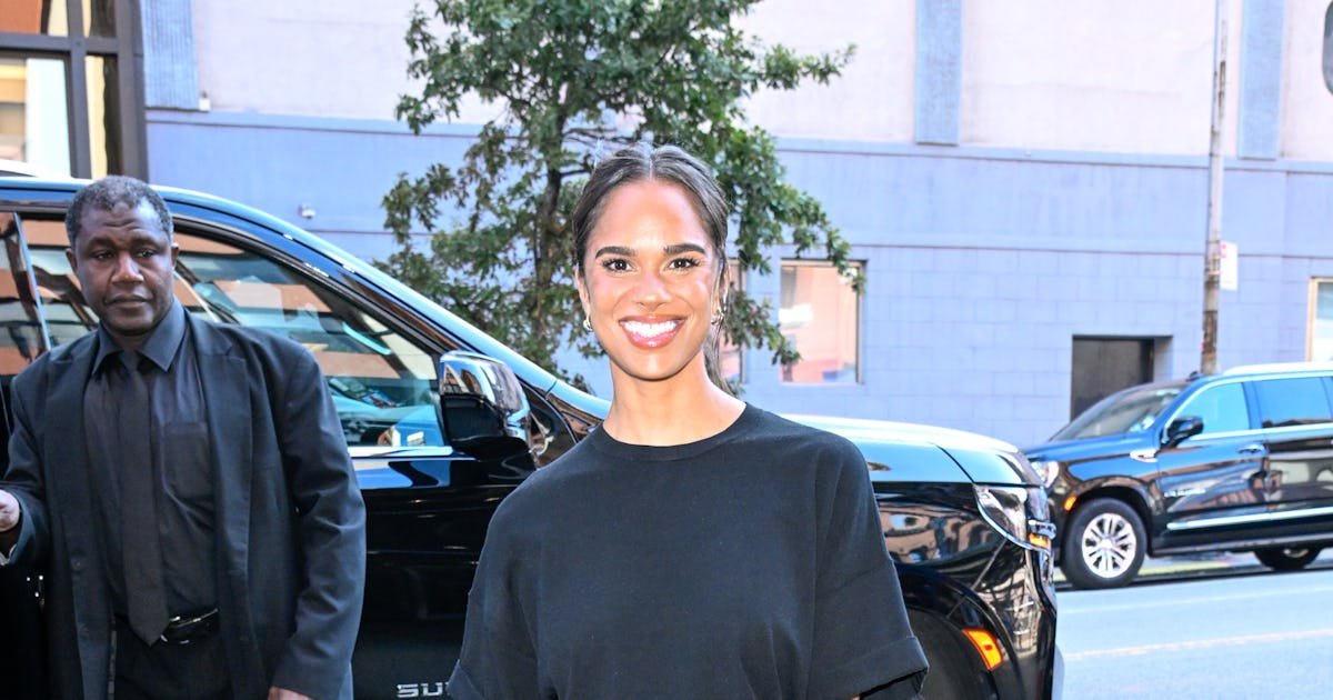 Misty Copeland Expertly Dresses Up the Oversized T-Shirt