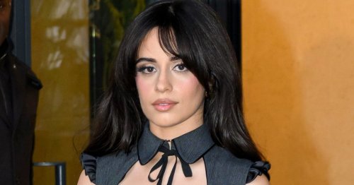 Camila Cabello Wore A Minidress With A Spicy Chest Cutout