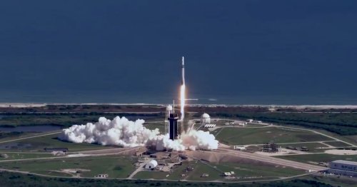 SpaceX Falcon 9 launch video from helicopter gives stunning perspective
