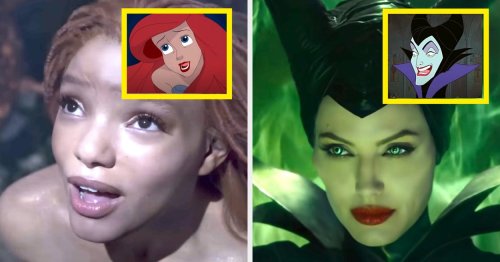 Here Are 35 Side-By-Sides Of Animated Disney Movies And Their Live ...