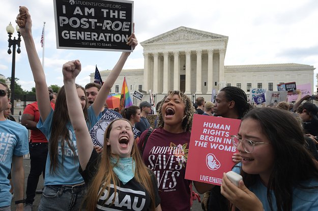 An Anti-Abortion Group Is Using Roe V. Wade Protests In DC To Train Young Activists