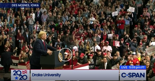 The Kenosha Shooting Suspect Was In The Front Row Of A Trump Rally In January