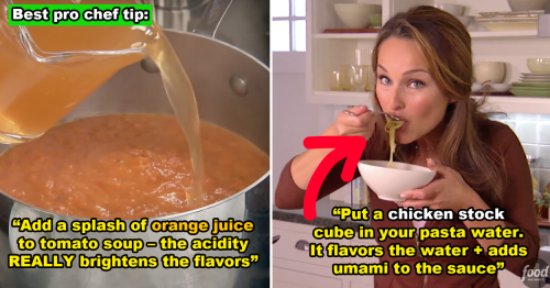 People Are Sharing The "Unusual" Cooking Hacks That Actually Make A Big Difference For Everything From Scrambled Eggs To Tomato Sauce
