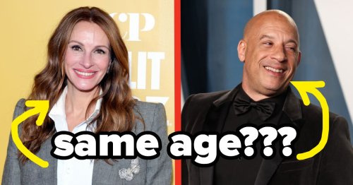 Can You Guess Which Of These Celebs Are The Same Age?