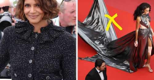 Here's The Dress Halle Berry Had To Wear Last-Minute After Cannes Changed Its Dress Code