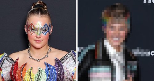 JoJo Siwa Shaved And Dyed The Sides Of Her Head To Rock A New Rainbow Mohawk, And It Might Just Be Her Most Striking Look Yet