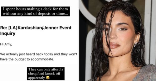 Billionaire Kylie Jenner Is Being Called Out After Her Team Apparently Told A Small Business Owner That They Don’t Have The “Budget” For Her Bespoke Cake Prices