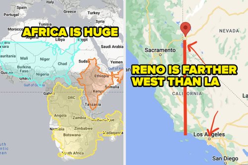 27 Facts About The Planet's Geography That Will Completely Distort Your Sense Of Being