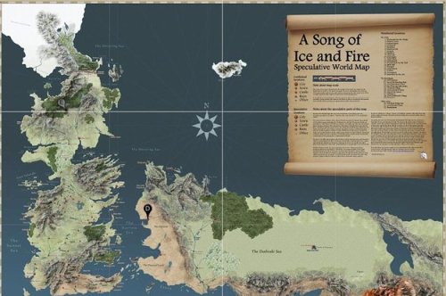 Finally, The Interactive Map "Game Of Thrones" Deserves