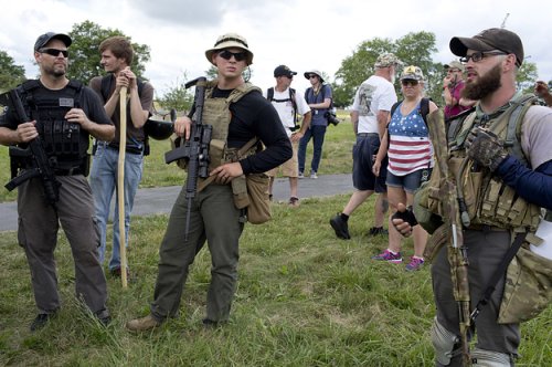Twitter Is OK With A Pro-Trump Militia's Tweets About A "Full-Blown 'Hot' Civil War"