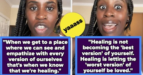 This Therapist Went Viral For Explaining Why The Advice To "Become The Best Version Of Yourself" Can Actually Be Damaging, Especially If You're Dealing With Past Traumas