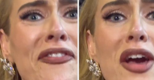 Here's Adele's Real Reaction To Harry Styles Album Of The Year Win