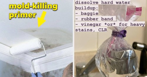 26 Cleaning Hacks That'll Probably Make You Think, "Why Didn't I Know About These Sooner"