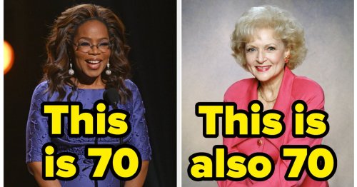 Here's How Dramatically Different 70 Years Old Looks On 48 Celebrities Over The Last 40 Years