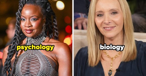 19 Celebs Who Have Some Really Surprising College Degrees