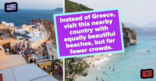 "I Never Hear Americans Talking About It": People Are Sharing Hidden Gem Alternatives To Heavily-Touristed Vacation Destinations