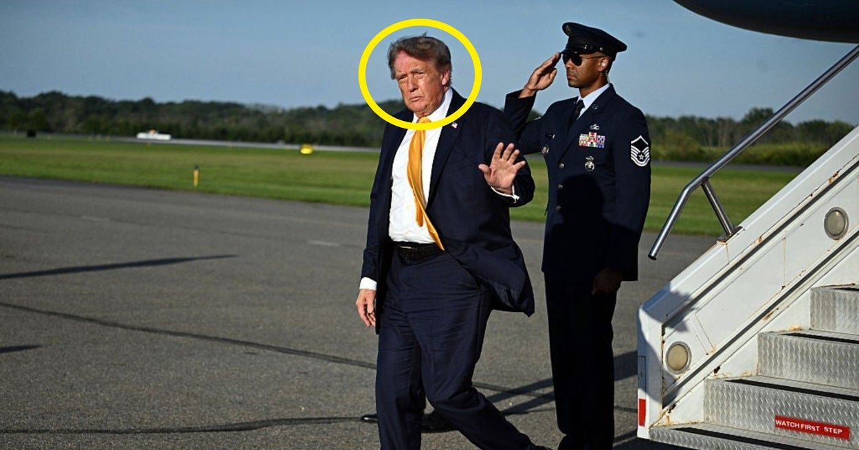 “Trump Is A Brunette!”: Donald Trump Just Unveiled A New Hairstyle And It’s A Doozy