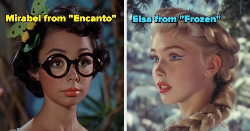 I Asked AI To Show Me What Animated Disney Movies Would Look As 1950s Live Action Films And The Results Are Truly Magical