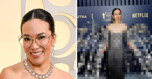 Ali Wong Won The 2024 SAGs Red Carpet With A Dress That Has To Be Seen To Be Believed
