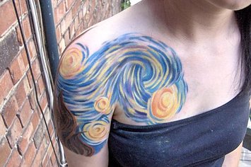 41 Incredible Tattoos Inspired By Works Of Art