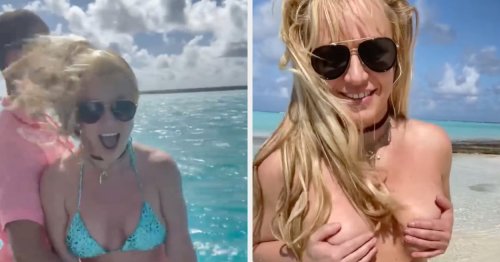 Britney Spears Just Shared A Rare Insight Into Her And Sam Asghari’s Marriage As She Joked She’s Trying “To Lose A Guy In 10 Days” With Her “Obnoxious” Behavior On Their Honeymoon