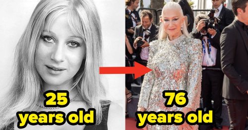 How Different 44 Celebrities Looked When They Were 25 Years Of Age Compared With Now
