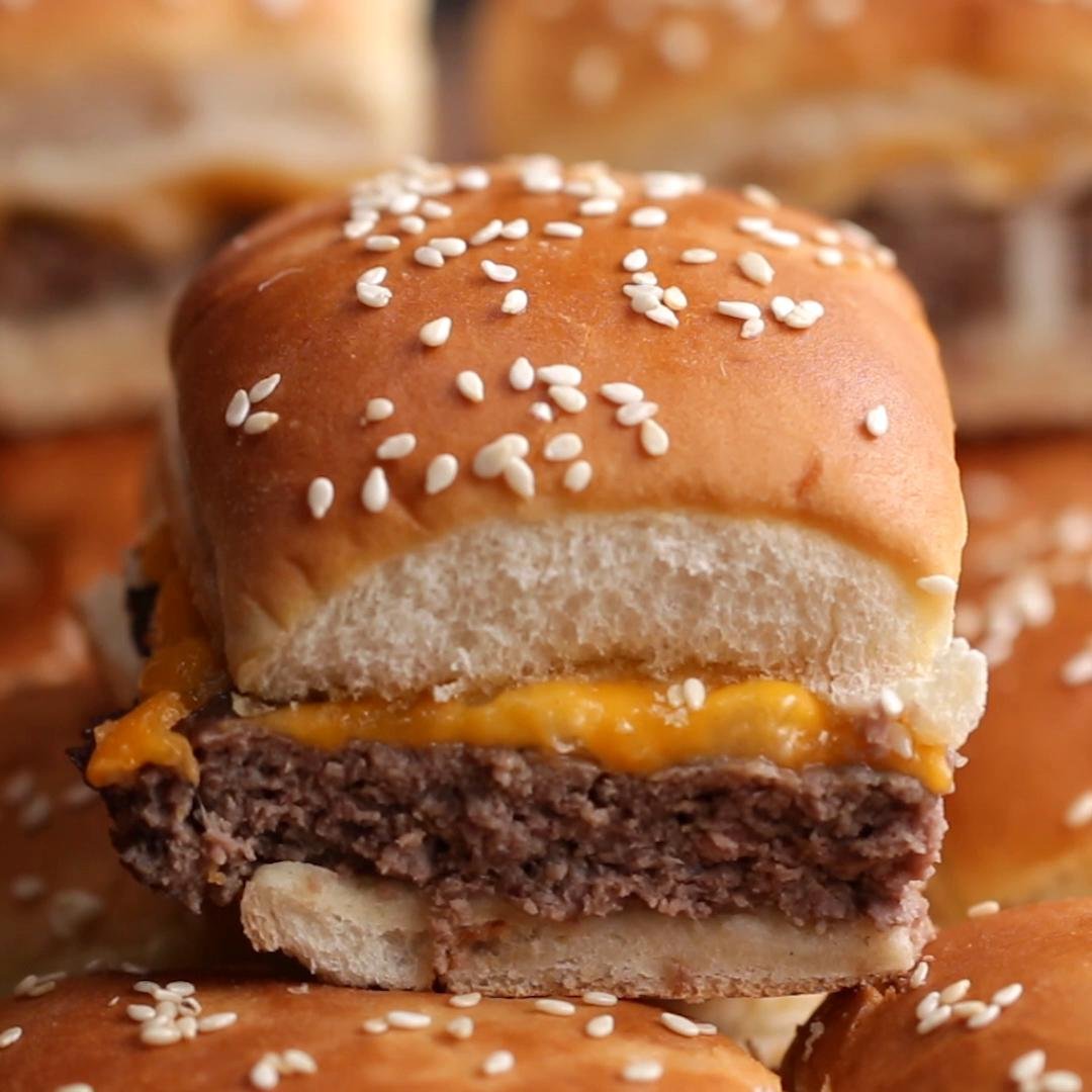 Cheeseburger Sliders Recipe by Tasty