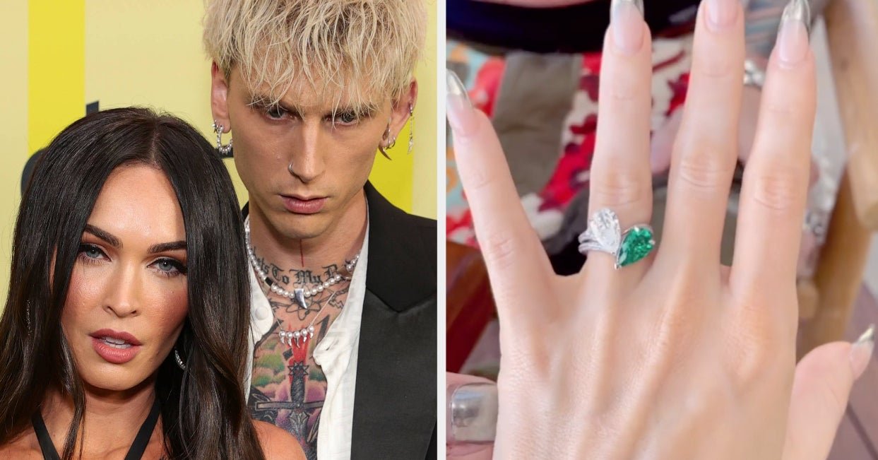 Megan Fox And Machine Gun Kelly Have Sparked A Debate About “Toxicity” And Consent After He Revealed He Designed Her Engagement Ring So It “Hurts” When She Tries To Remove It