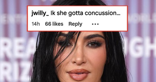 People Are Roasting And Also Concerned About Kim Kardashian's Latest Diving Instagram Pic