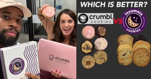 Crumbl Cookies Are All The Rage Right Now But Some People Say Insomnia Cookies Are Way Better 