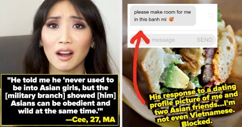 Asian Americans Are Sharing The Worst Thing A Non-Asian Person Has Told Them While Dating, And My Brain Has Short-Circuited