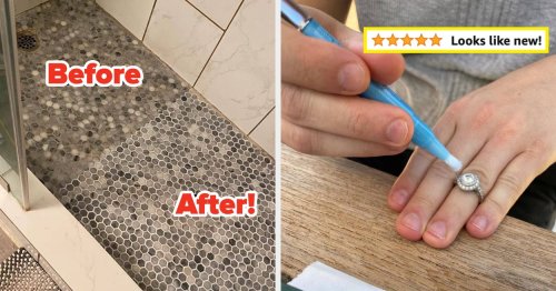 38 Shockingly Effective Cleaning Products Reviewers Say Made Things "Look Like New"