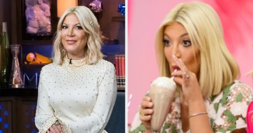 Tori Spelling Says She Doesn't Drink Water: "I Have An Aversion To It"