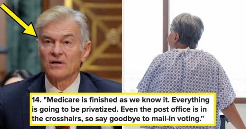 "He's Signing A Death Warrant For Anyone Over 75": Older Adults Are Sharing How They Feel About Dr. Oz Potentially Overseeing Medicare