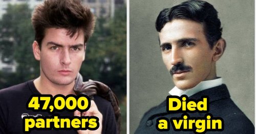 11 Famous People Who Slept With A Truly Staggering Number Of People, And 10 Who Apparently Never Had Sex