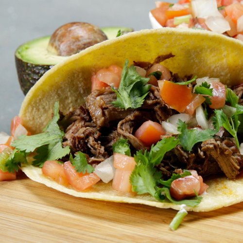 Slow Cooker Barbacoa-Style Beef Tacos Recipe by Tasty