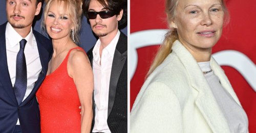Pamela Anderson Revealed That Her Sons Were Initially “Horrified” When She Decided To Ditch Her Glam Team And Go Makeup-Free