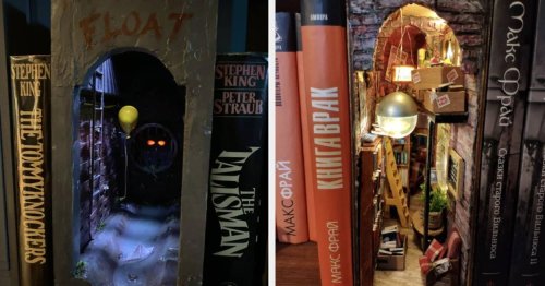 17 Book Nooks That Prove Book Lovers Are Incredibly Creative
