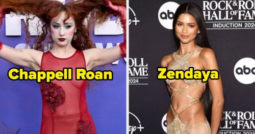 From Florence Pugh To Zoë Kravitz, Here's All The Celebrities Who Rocked Sheer Or Naked Dresses