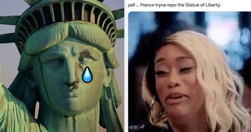 Girllllllll, Things Have Gotten So Bad In America That A French Politician Now Wants The Statue Of Liberty Back. I Can't.