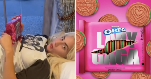Lady Gaga Is A Vegan Snack Queen, Just Ask Her New Pink And Green Oreos
