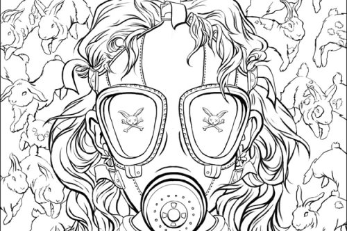 Here's The First Look At Chuck Palahniuk's Coloring Book For Adults