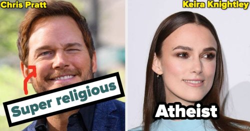 13 Celebs Who Are Very Religious, And 13 Who Are Outspoken Atheists