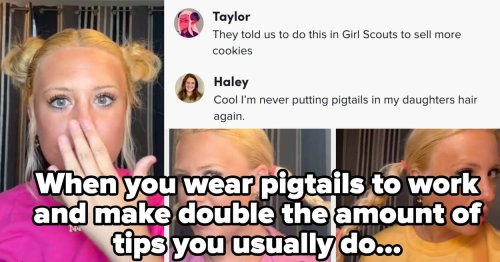 Waitresses Are Saying They Make More Tips Wearing Pigtails, And It's Opened A Whole Conversation About The Sexualization Of Young Girls